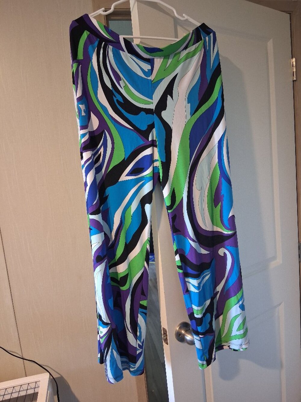Wide leg beach pants